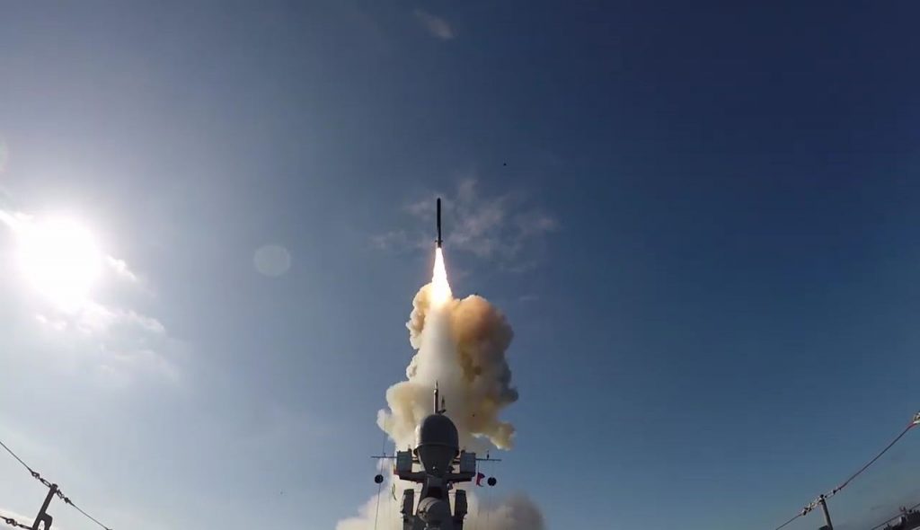 Exercițiu militar rusesc cu rachete Kalibr