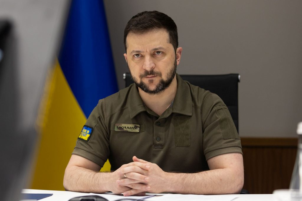 Volodimir Zelenski, președintele Ucrainei